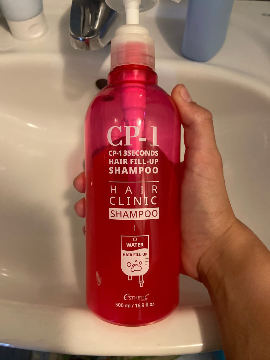 Customer photo review of Atjaunojošs šampūns bojātiem matiem CP-1 3Seconds Hair Fill-Up Shampoo