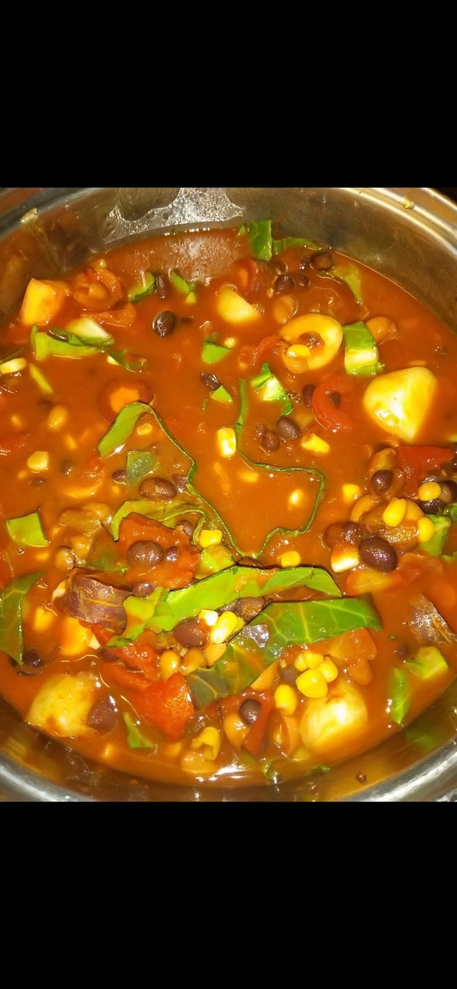 Customer photo review of Rainbow Salad