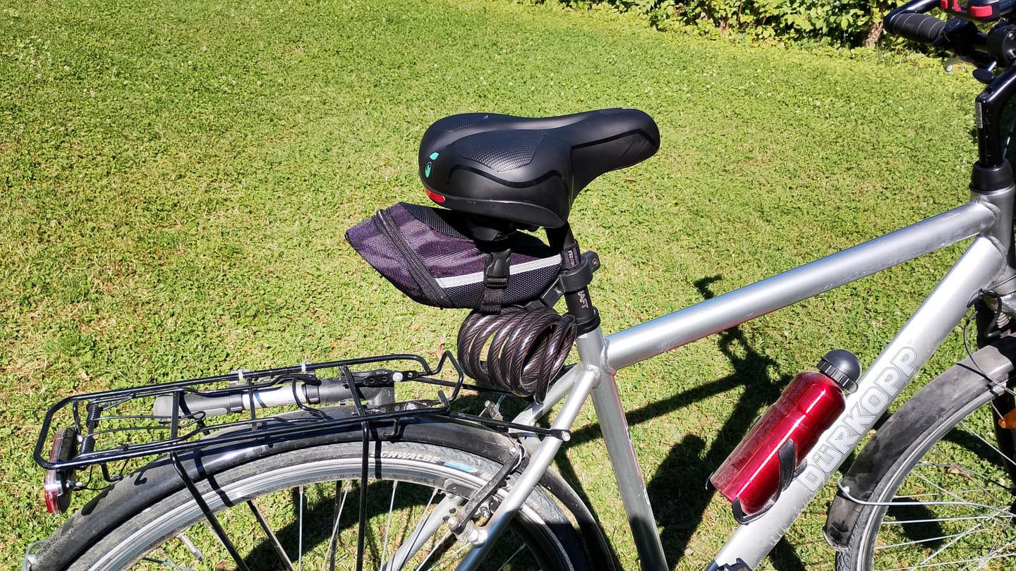 Customer photo review of StorageMax Satteltasche