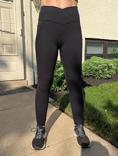 Customer photo review of Silix BareCurve V-Waist Legging | Buttery Soft Sculpting Fit