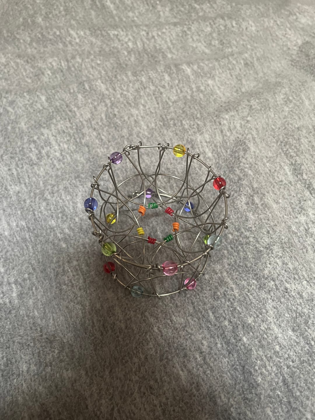 Customer photo review of Happy Day Mandala-Blume aus Draht