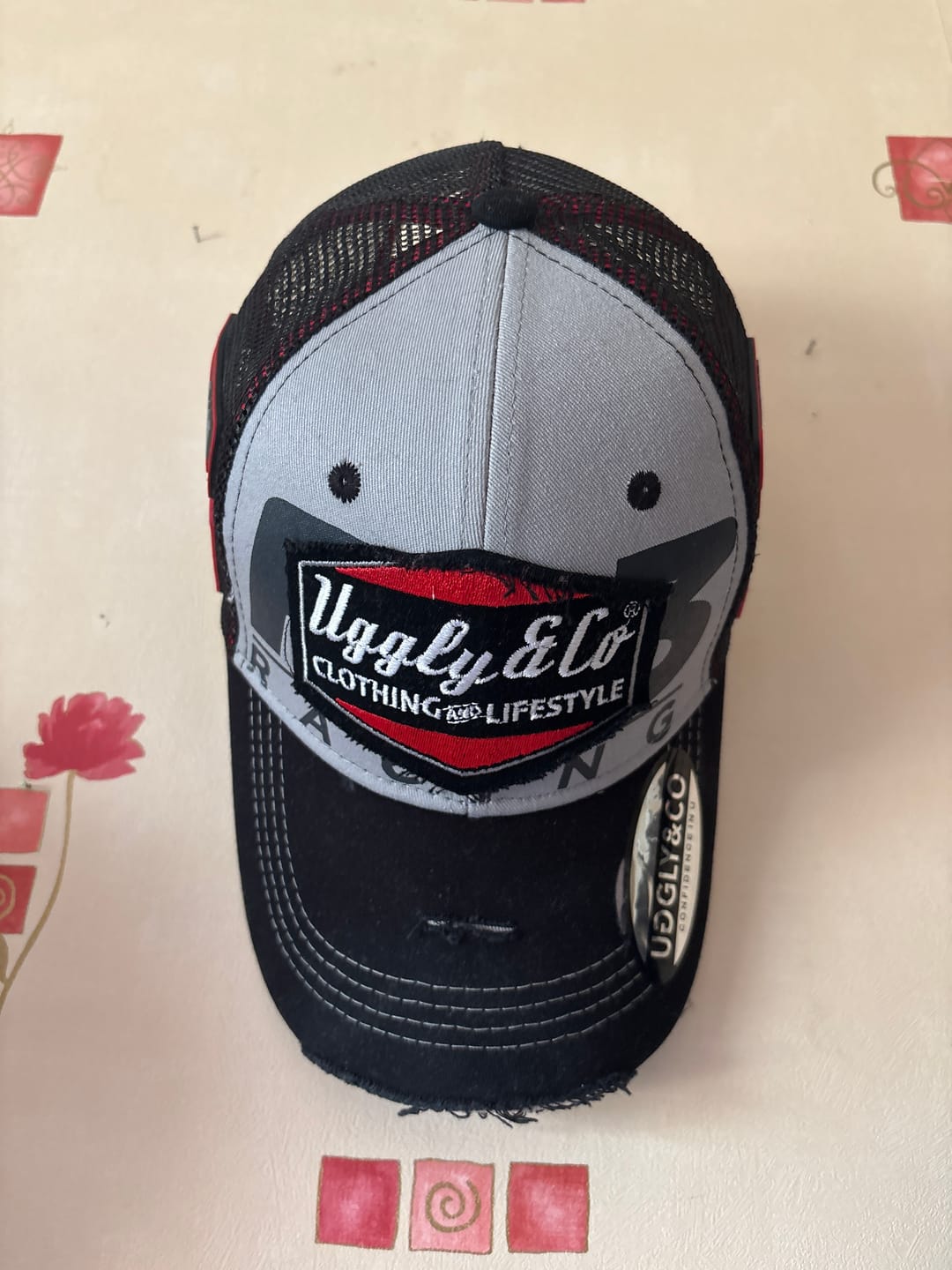 Customer photo review of Diamond Trucker Hat x FS-3 Superbike Racing