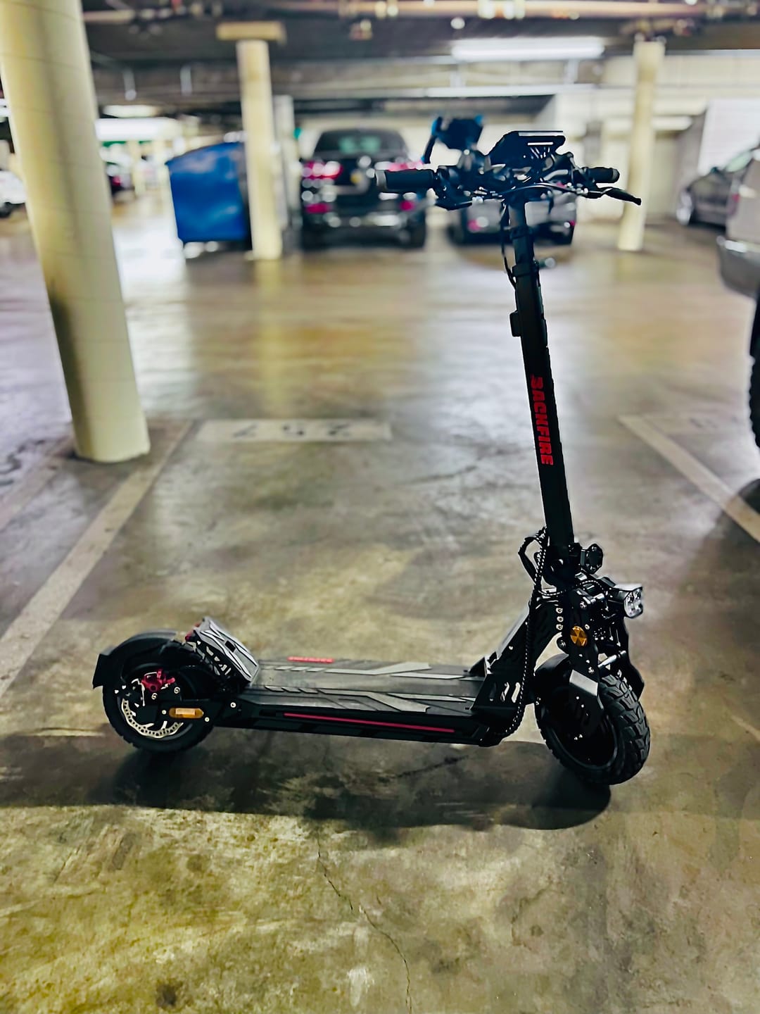 Customer photo review of Accessories for Backfire M8 Rover Scooter