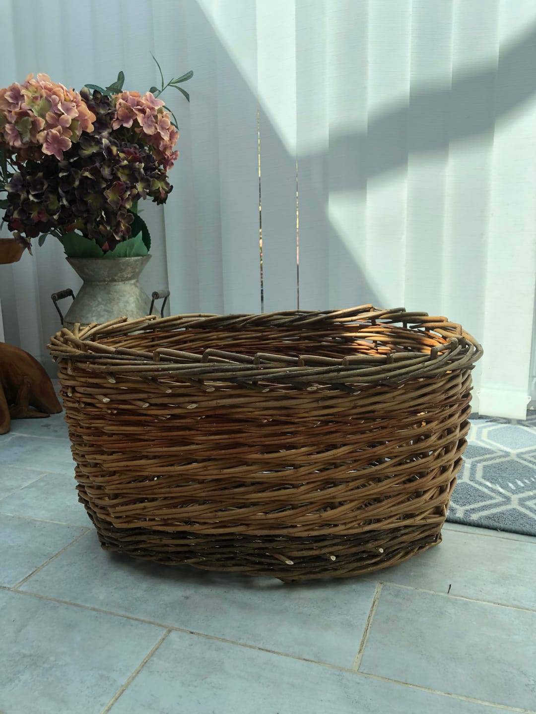 Customer photo review of The Oval Market Basket - Course and Kit