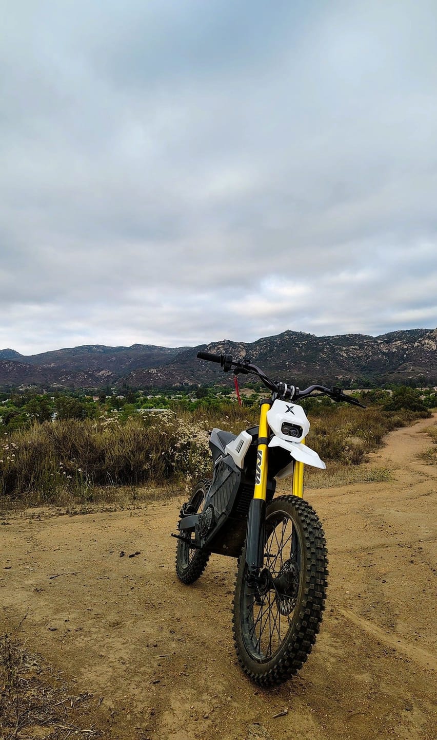 Customer photo review of Eskute® RTX 19"17" 6500W Electric Dirt Bike for Adults