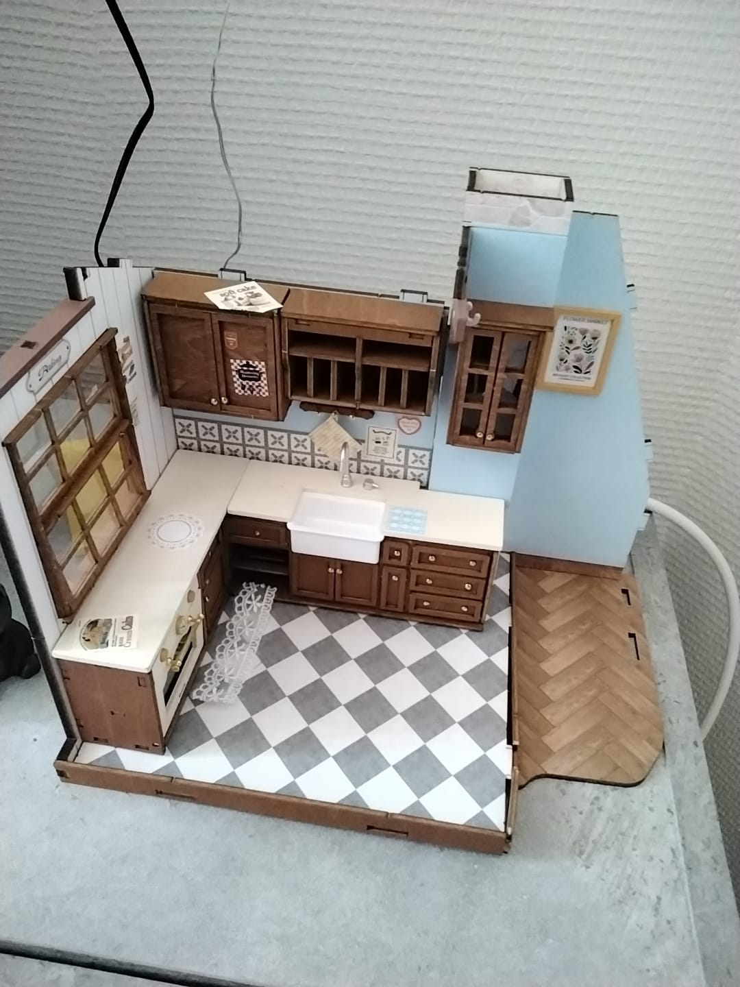 Customer photo review of Maison Miniature Cuisine et Pâtisserie