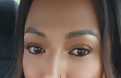 Customer photo review of IVY Lash Clusters
