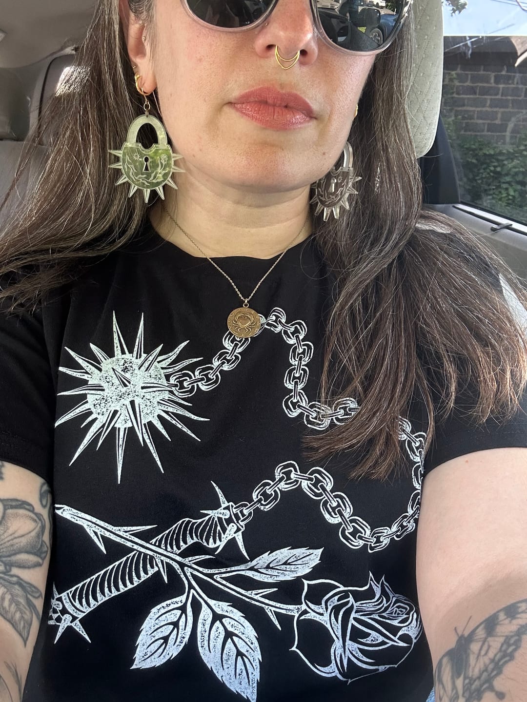 Customer photo review of Doom&Swoon Crop Tee