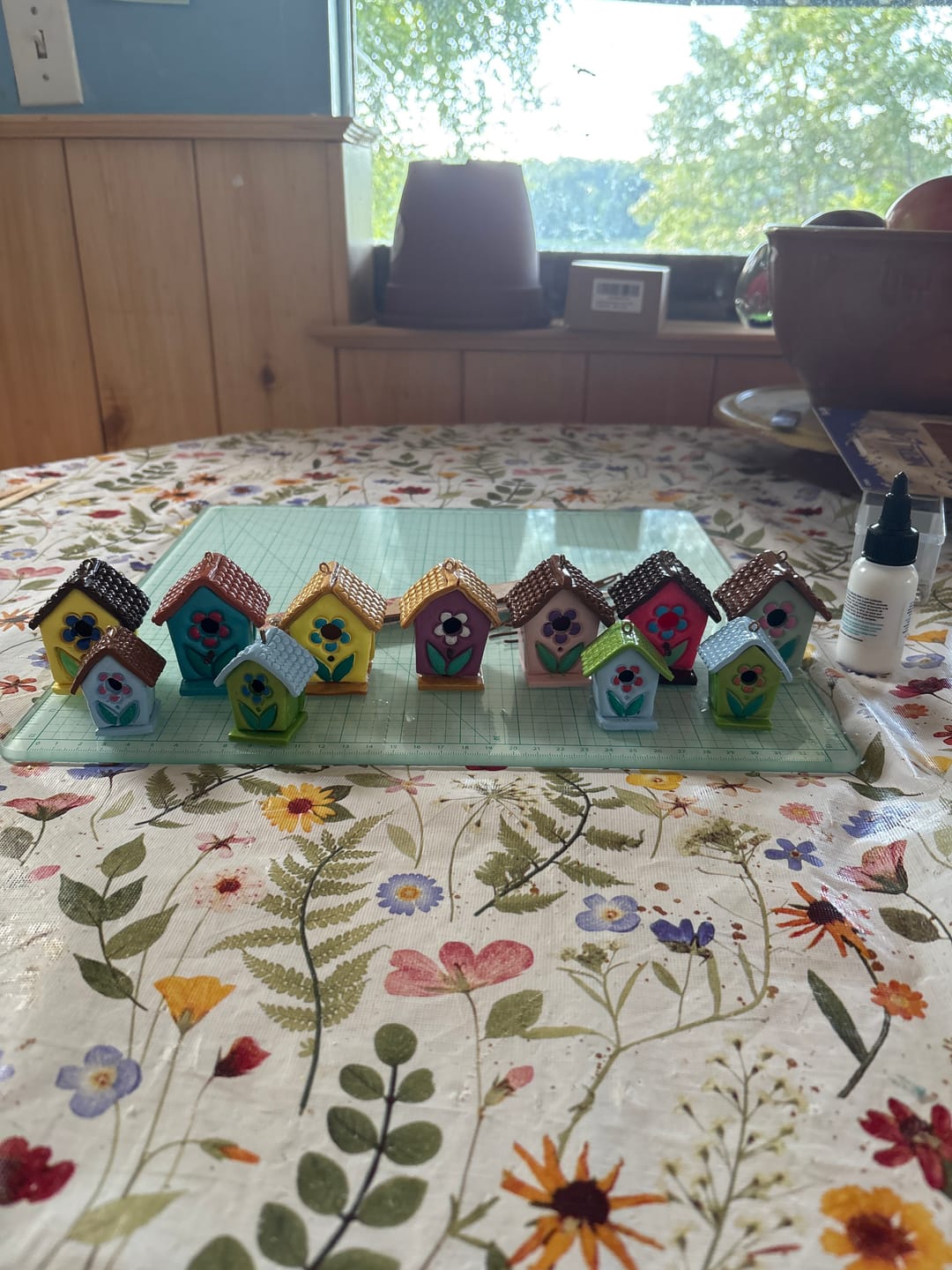 Customer photo review of 3D Birdhouse Kit