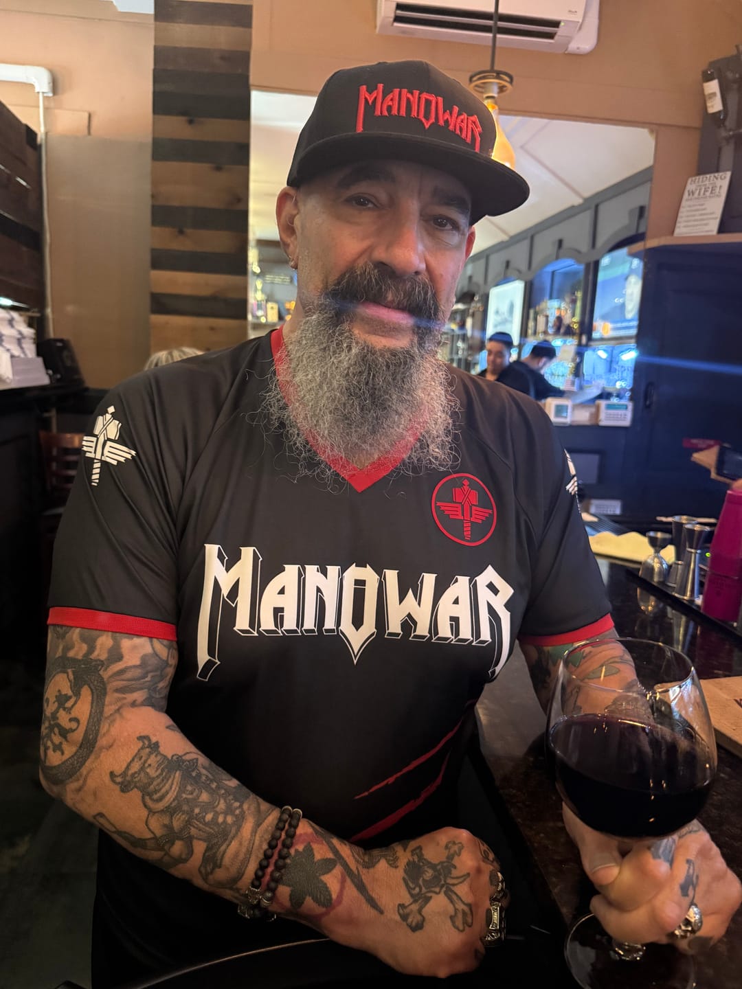 Customer photo review of MANOWAR Soccer Jersey