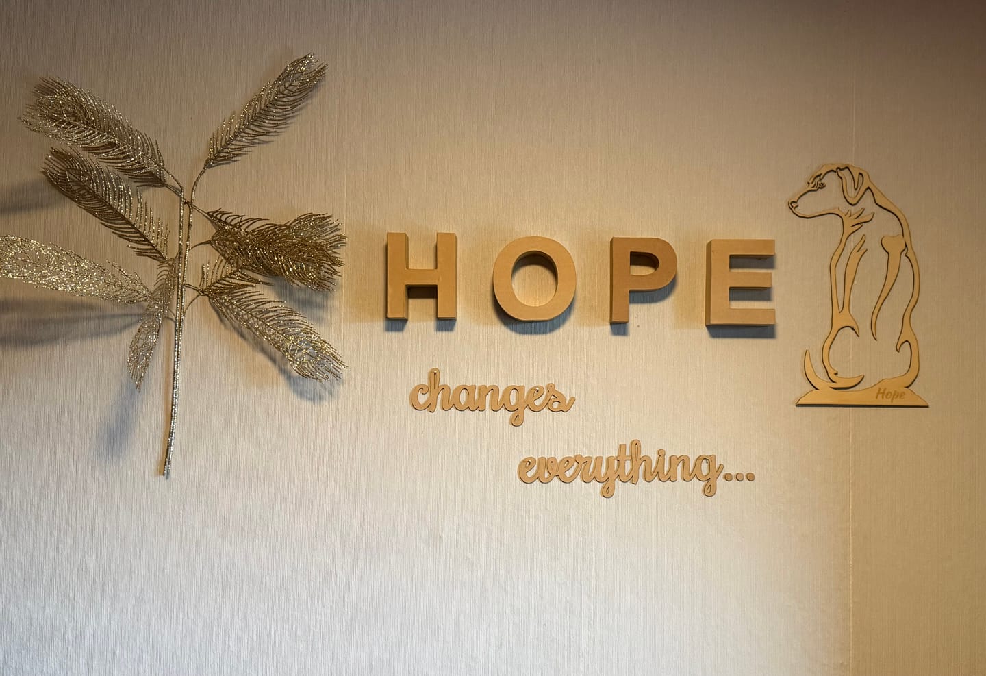 Customer photo review of Individueller 3D Schriftzug