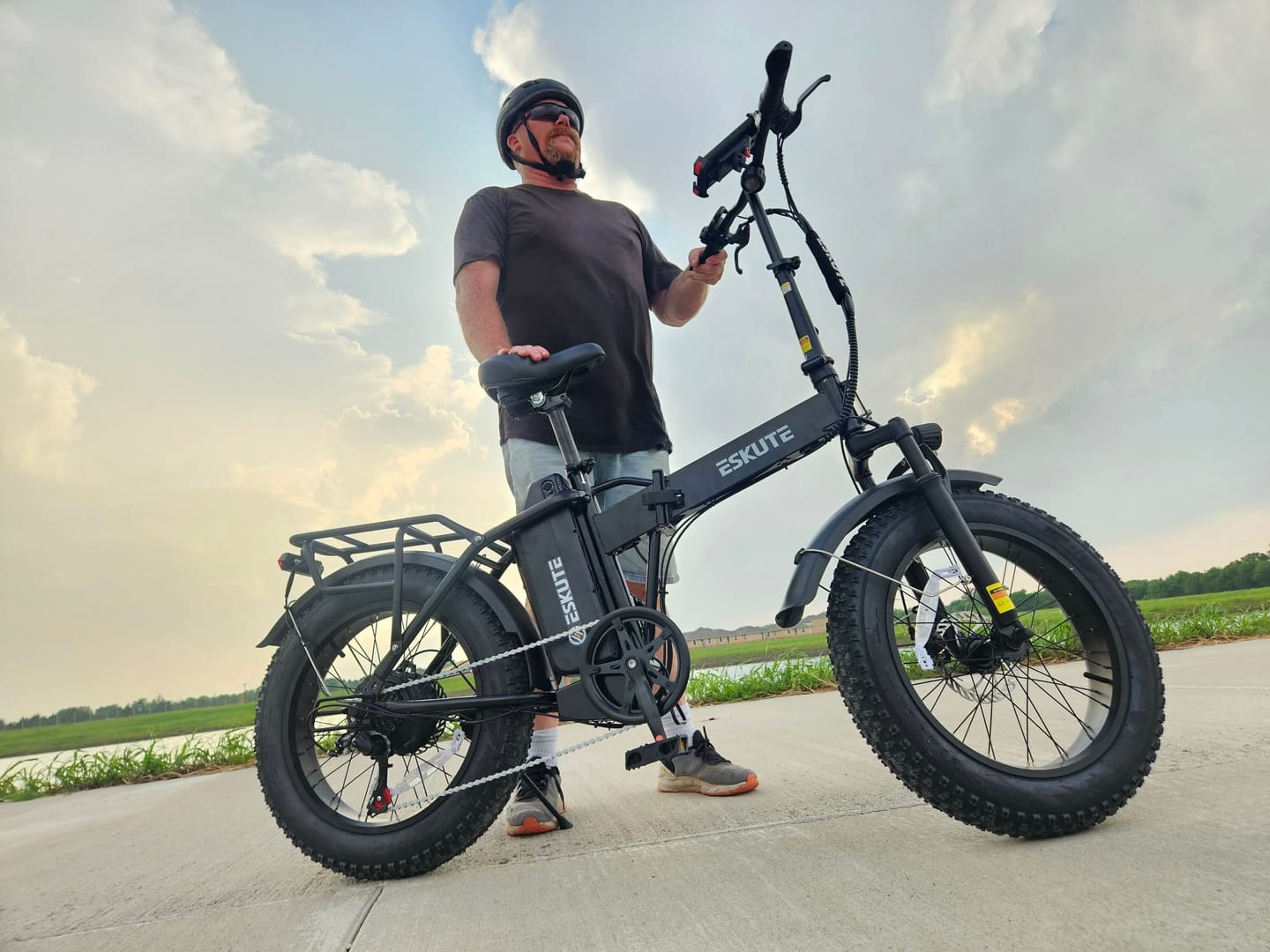Customer photo review of Eskute® D300  Adventurer Ebike