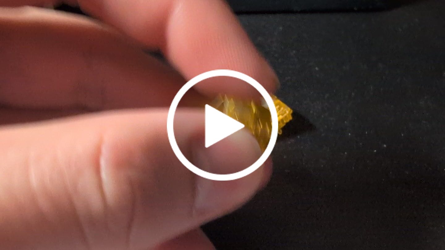 Customer video review of WINGTREE GOLDEN APPLE V2 TACTILE SWITCH FACTORY LUBED (10PCS)
