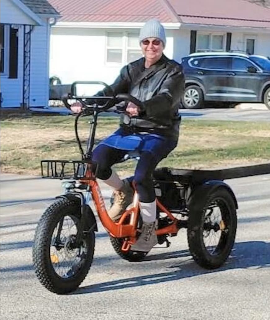 Customer photo review of Eskute® T300Pro Folding Electric Trike