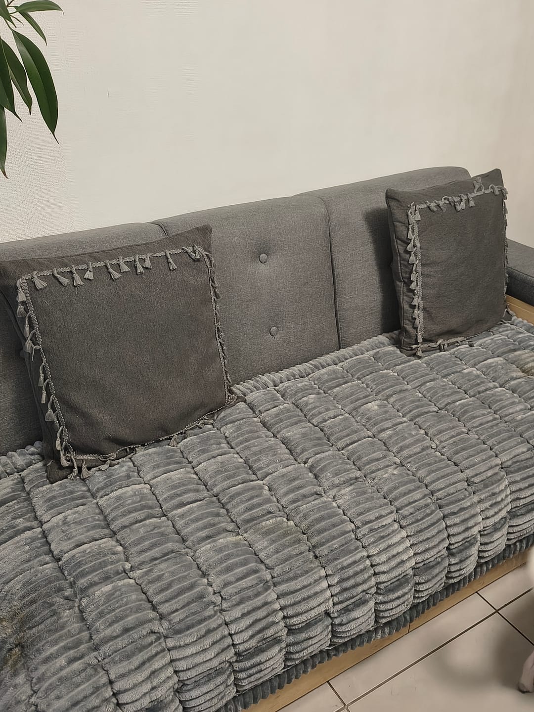 Customer photo review of Majestuoso · Protector Premium para Sofá