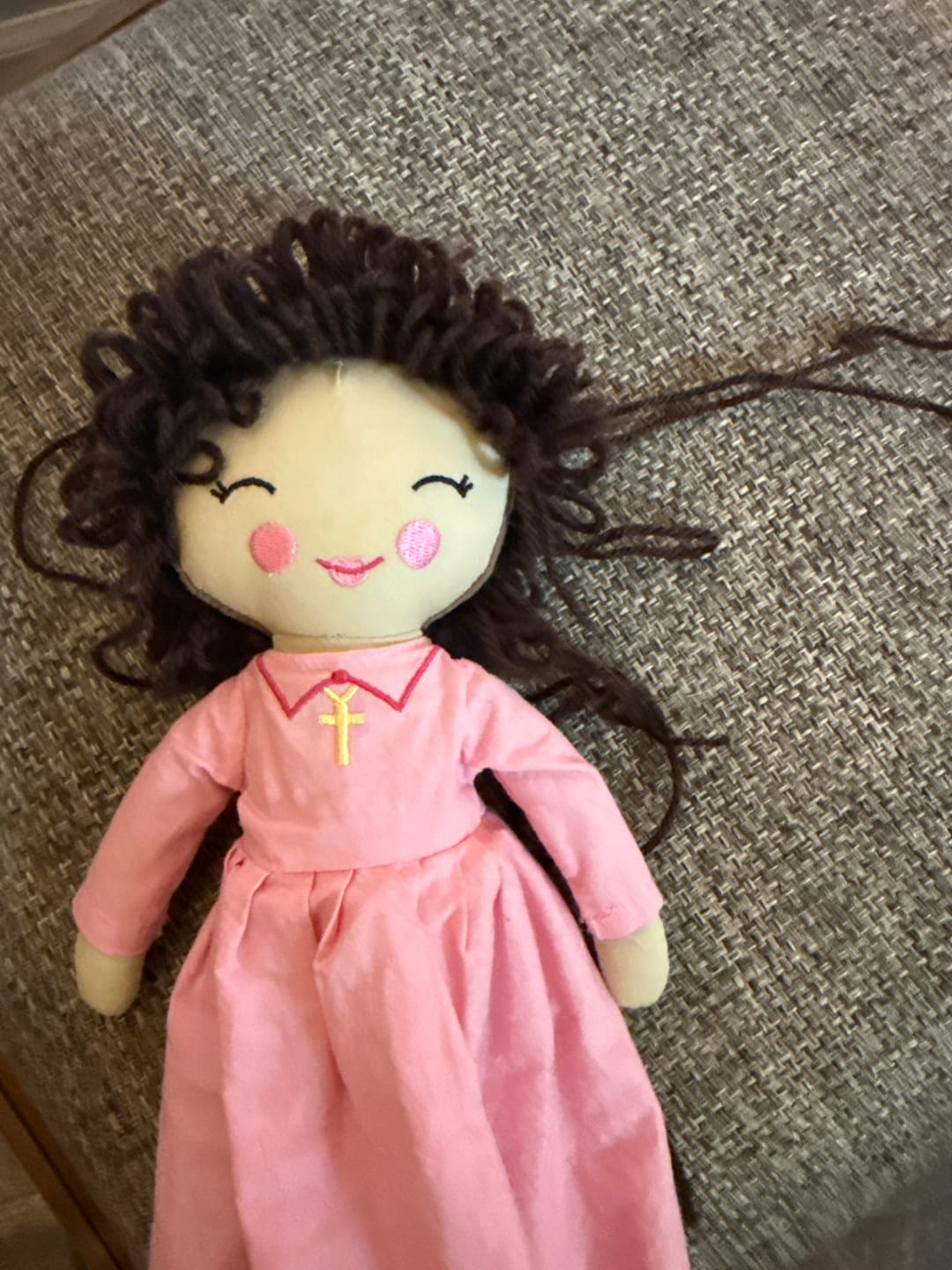 Customer photo review of St. Gianna Beretta Molla Rag Doll