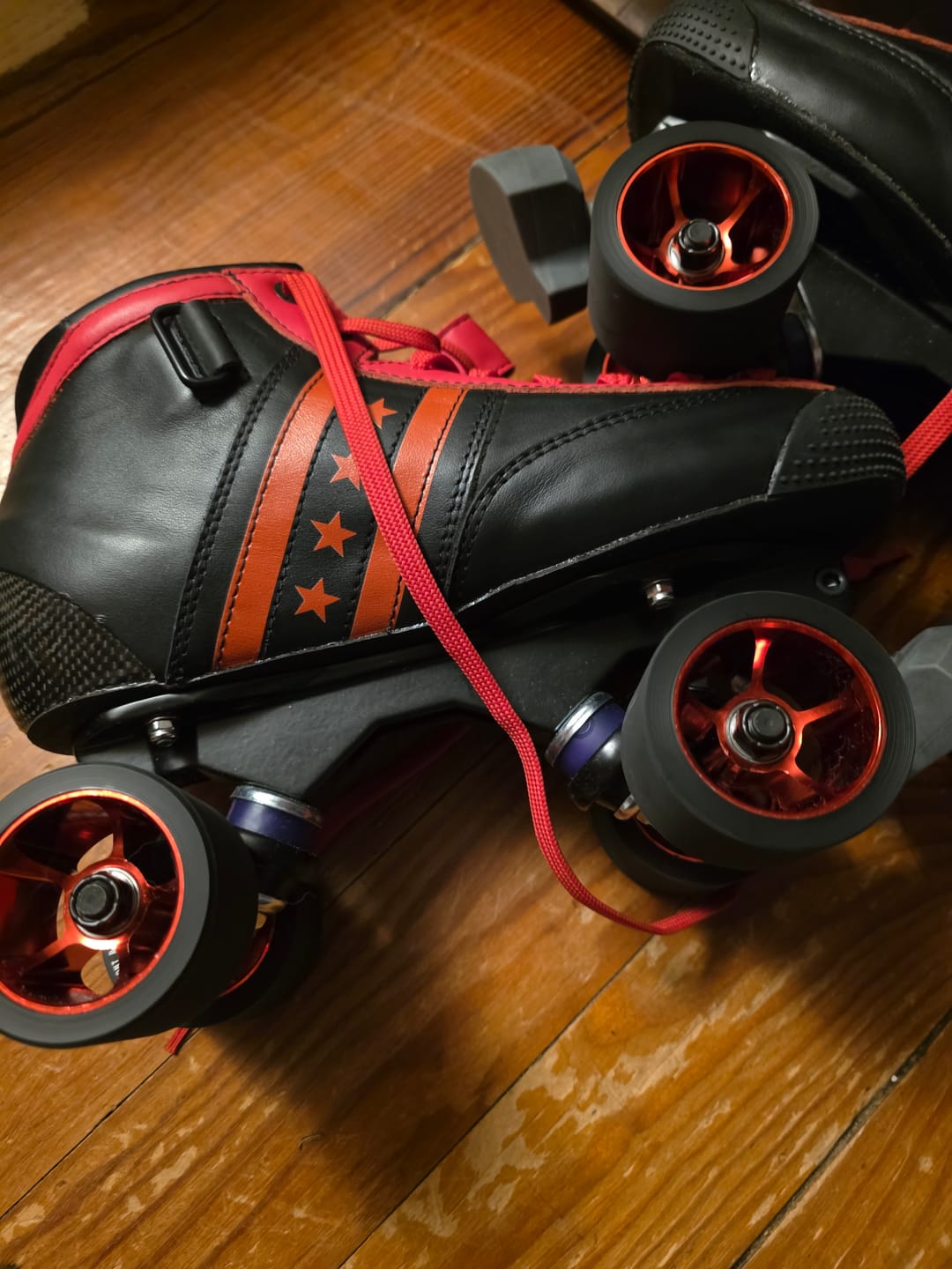 Customer photo review of Royal Assassin Roller Derby Wheels