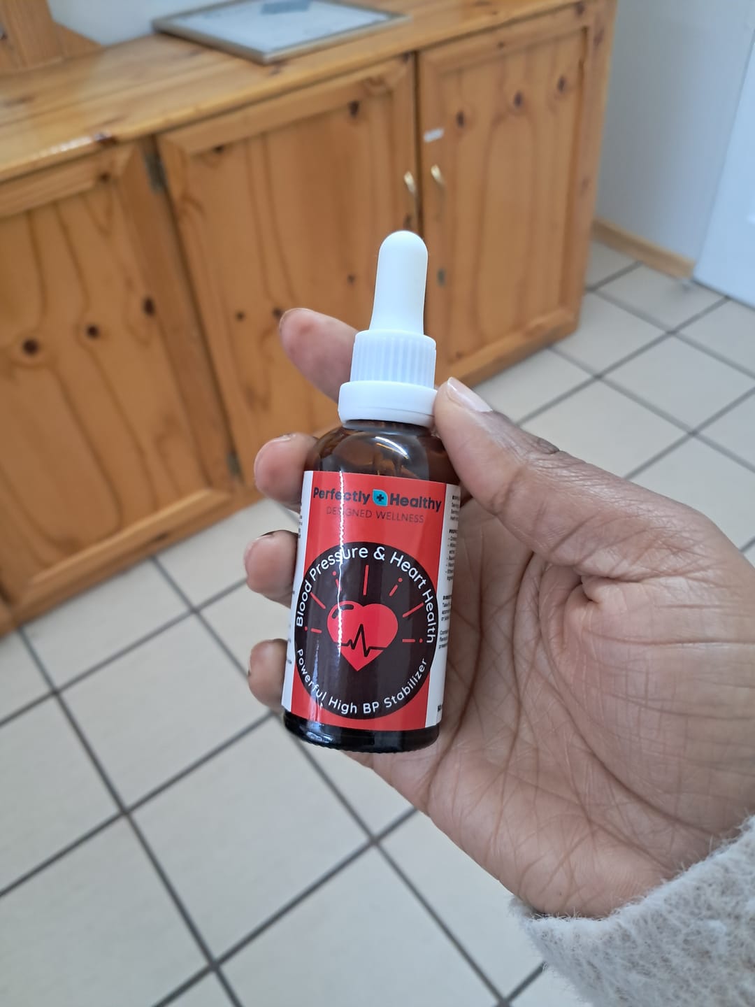 Customer photo review of Blood Pressure & Heart Health - Powerful High BP Stabilizer