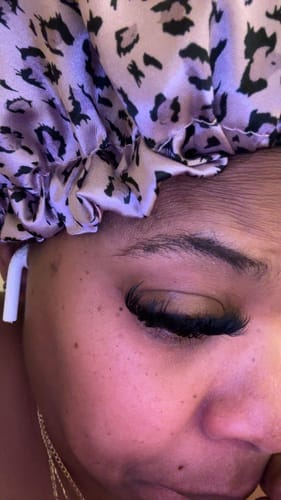 Customer photo review of BOOOM Lash Clusters