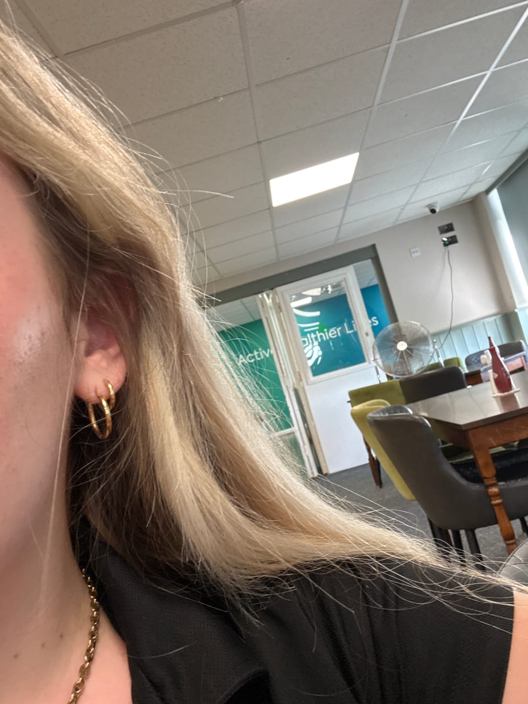 Customer photo review of Essential Earrings Small