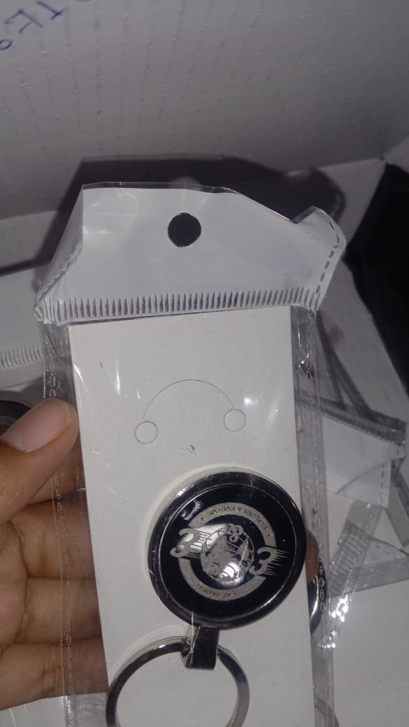 Customer photo review of Premium Metal Keychain | Best for Corporate Gifting | PrintMine.in
