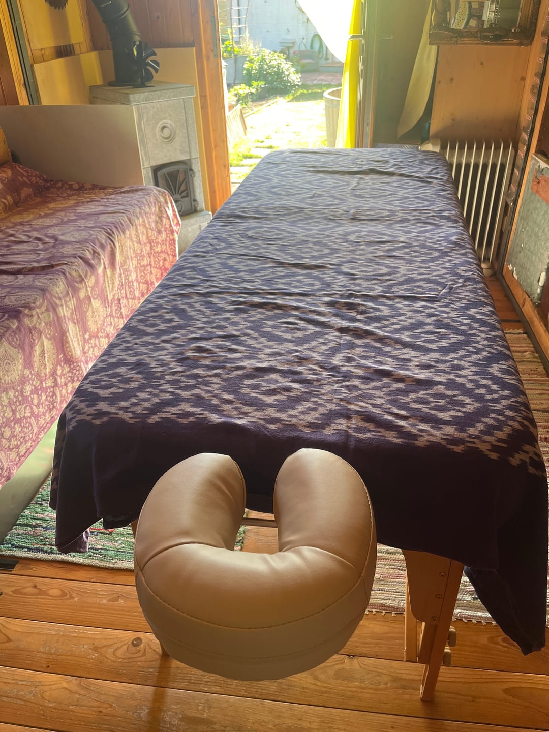 Customer photo review of Gesichtskissen für die Massageliegen-Kopfstütze
