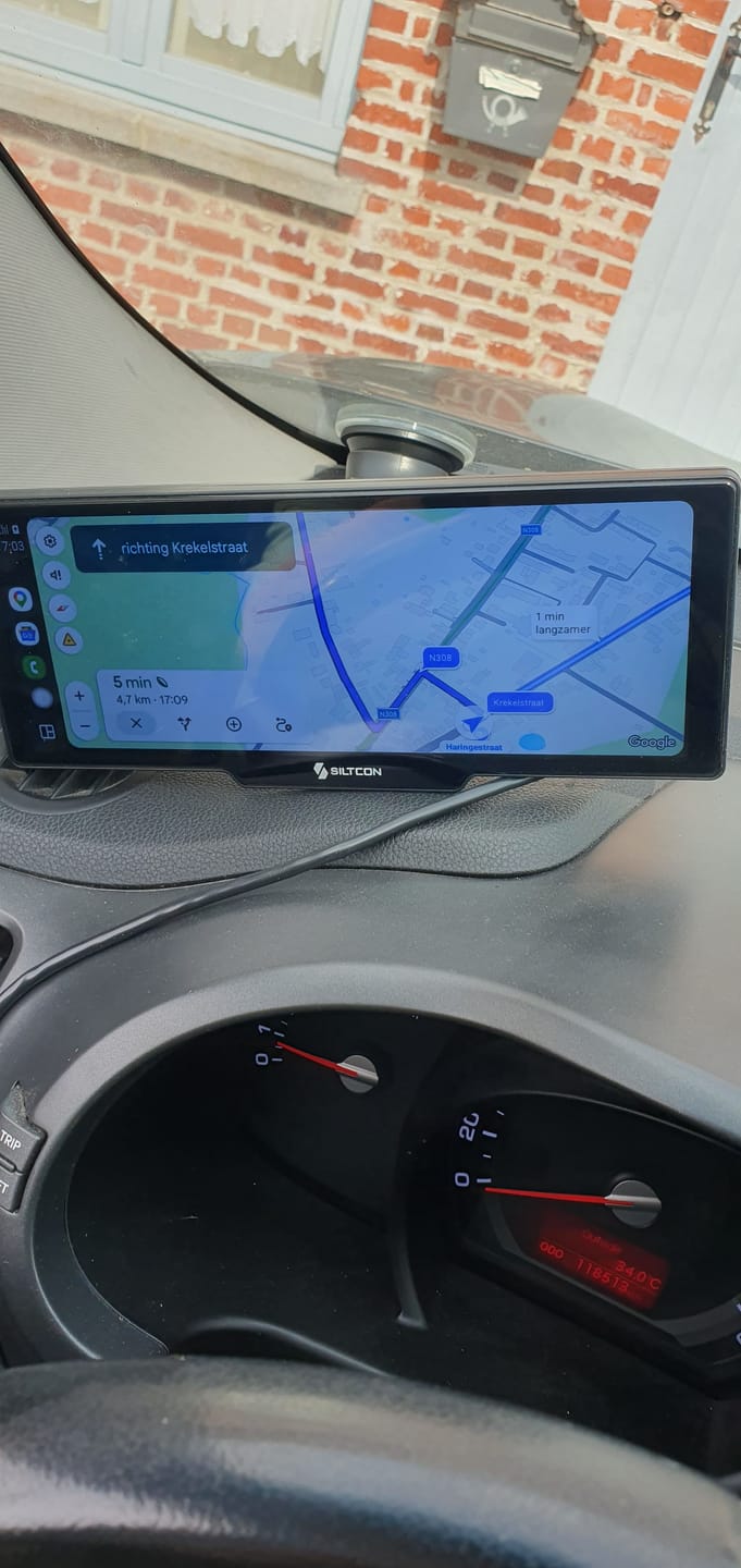Customer photo review of Siltcon® 10.26” Carplay / Android Auto Scherm