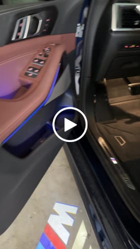 Customer video review of BMW X SERIES DOOR LIGHTS