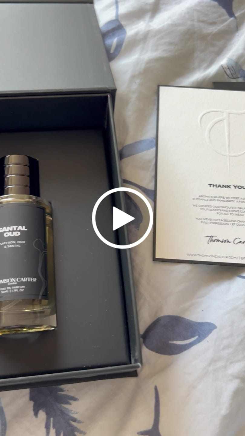 Customer video review of Santal Oud | Eau de Parfum
