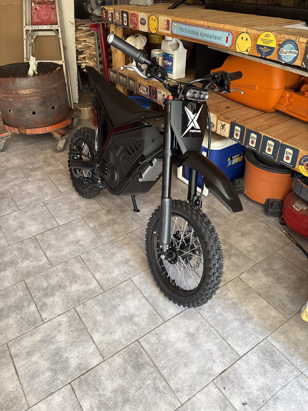 Customer photo review of Eskute® NOVA X 4000W Electric Dirt Bike