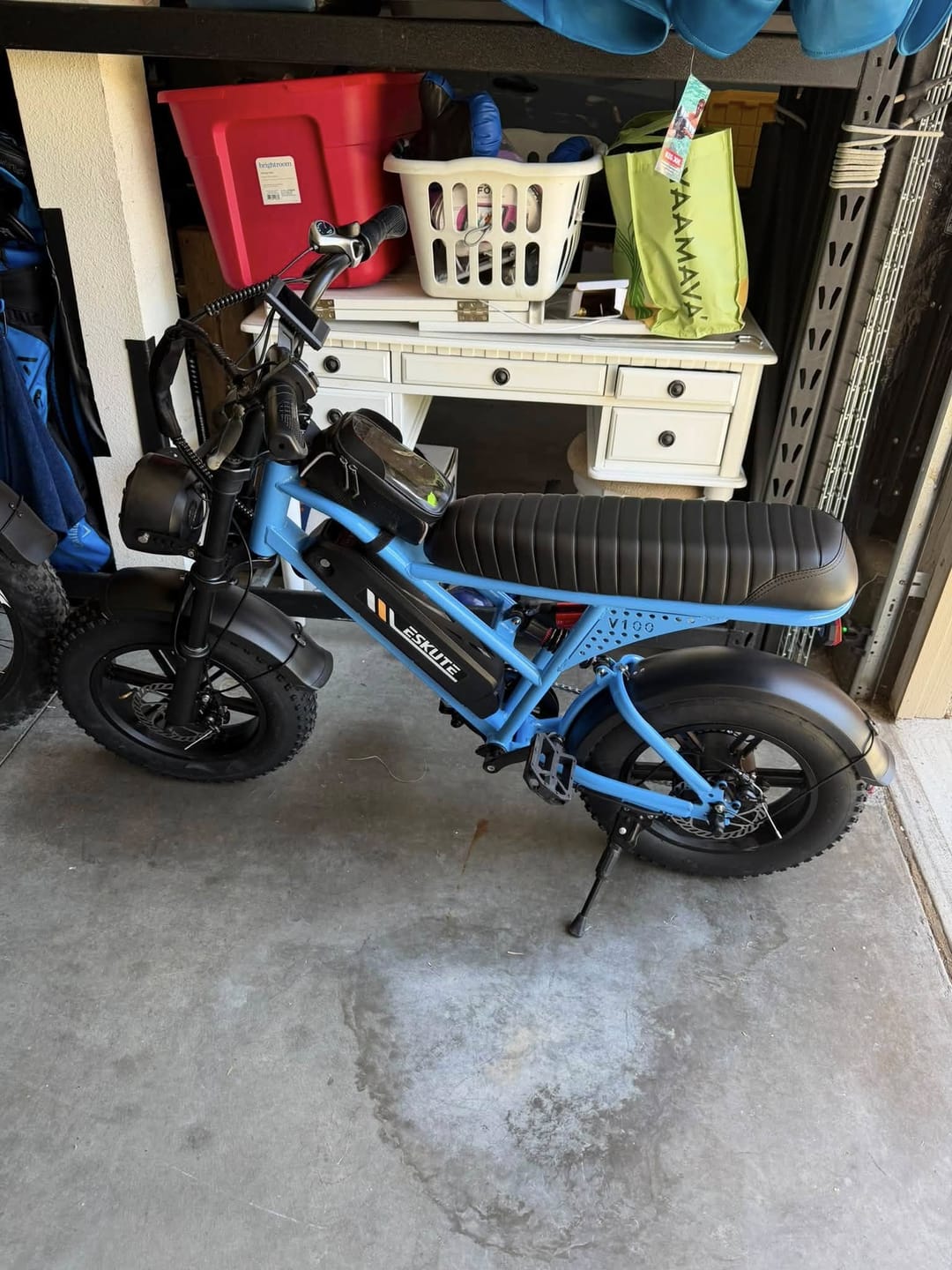 Customer photo review of Eskute® V100 16*4.0" Electric Bike for Kids&Teens