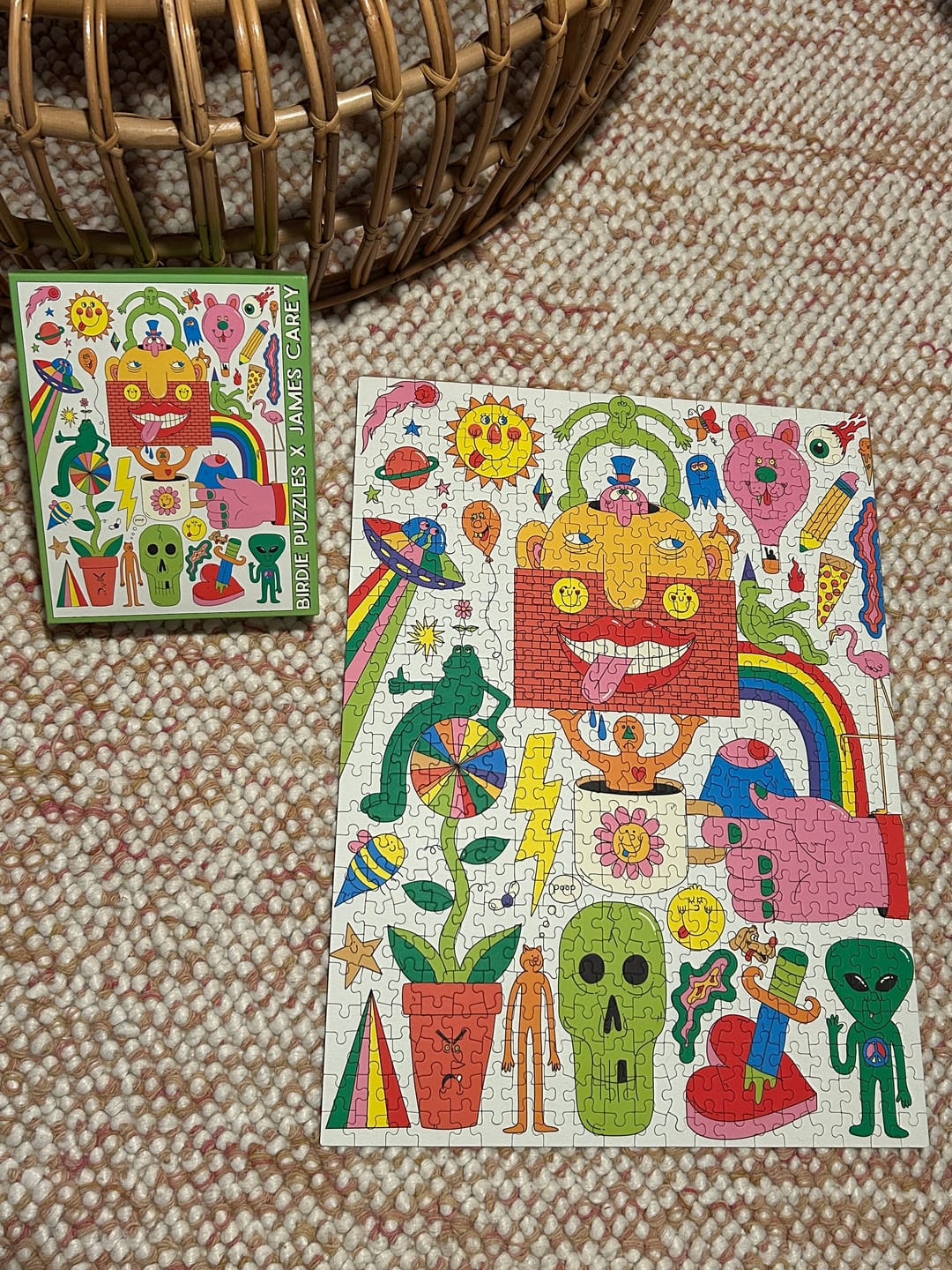 Customer photo review of Sketchbook | 500 Piece Puzzle