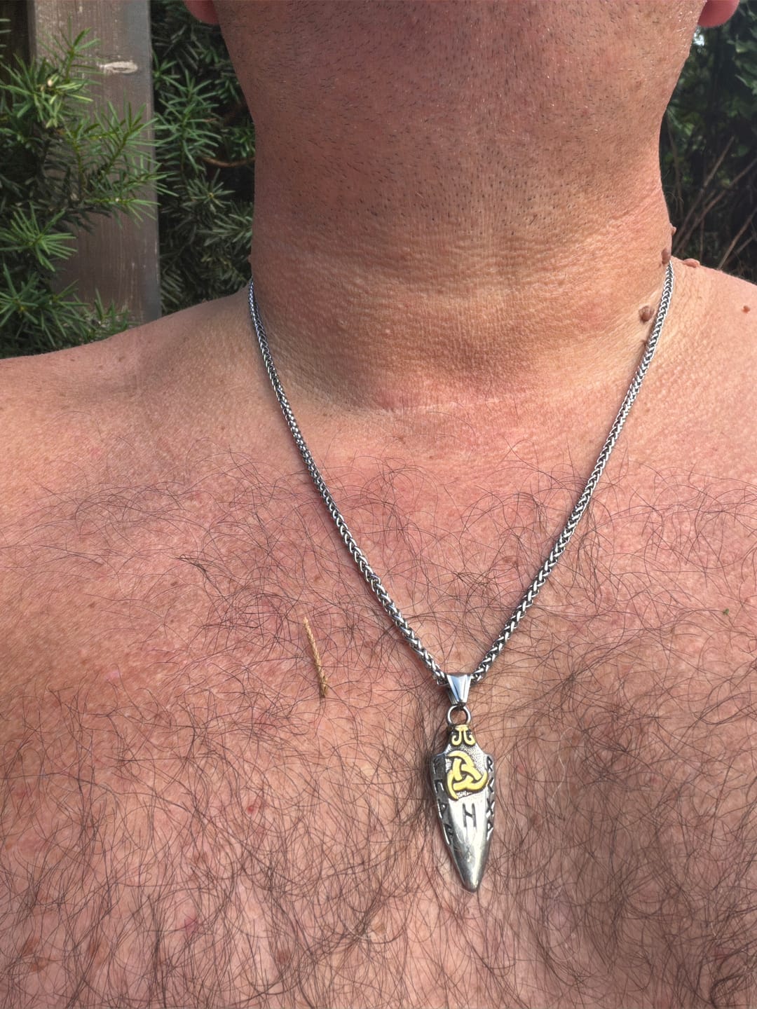 Customer photo review of Gungnir Necklace