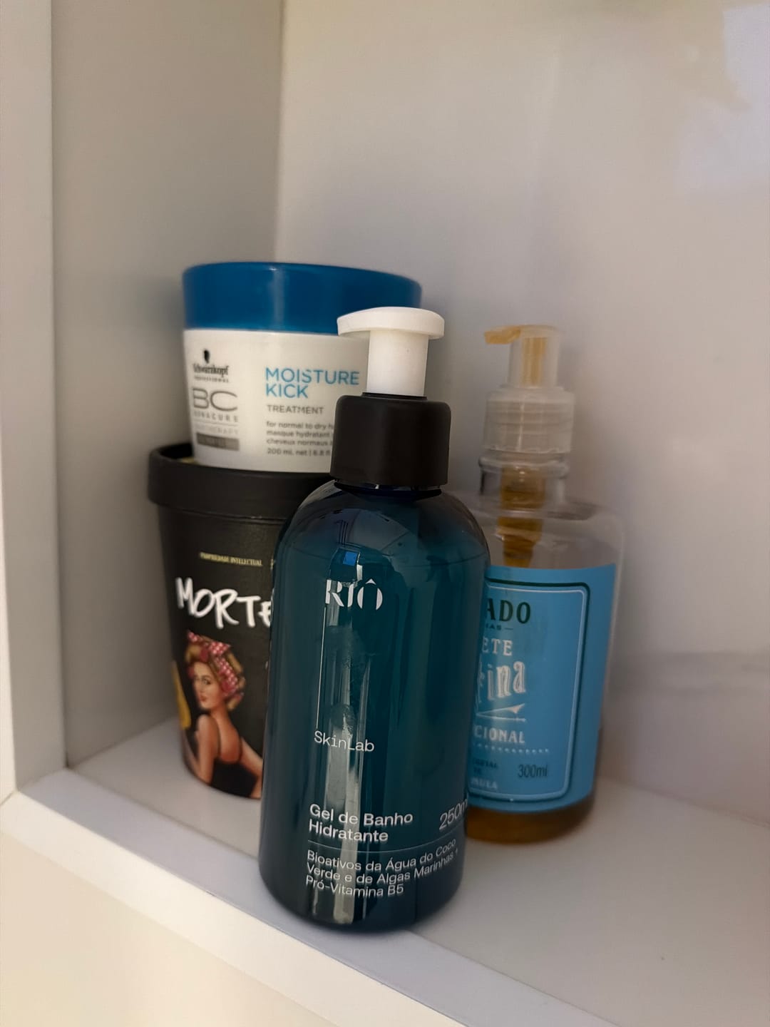 Customer photo review of Gel de Banho Hidratante