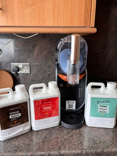 Customer photo review of Margarita Frozen Cocktail Mix 2L
