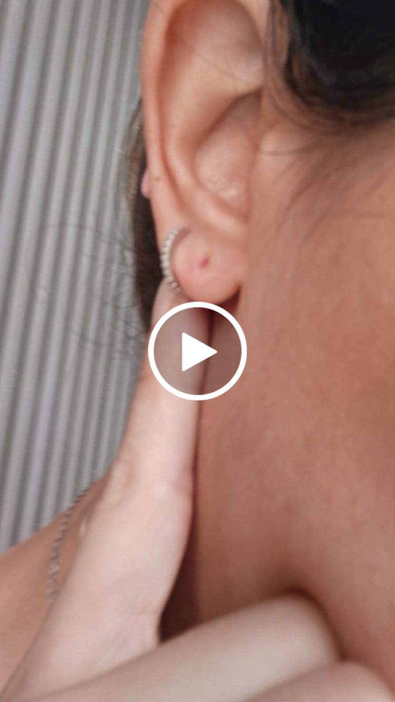 Customer video review of Pendientes Glasé