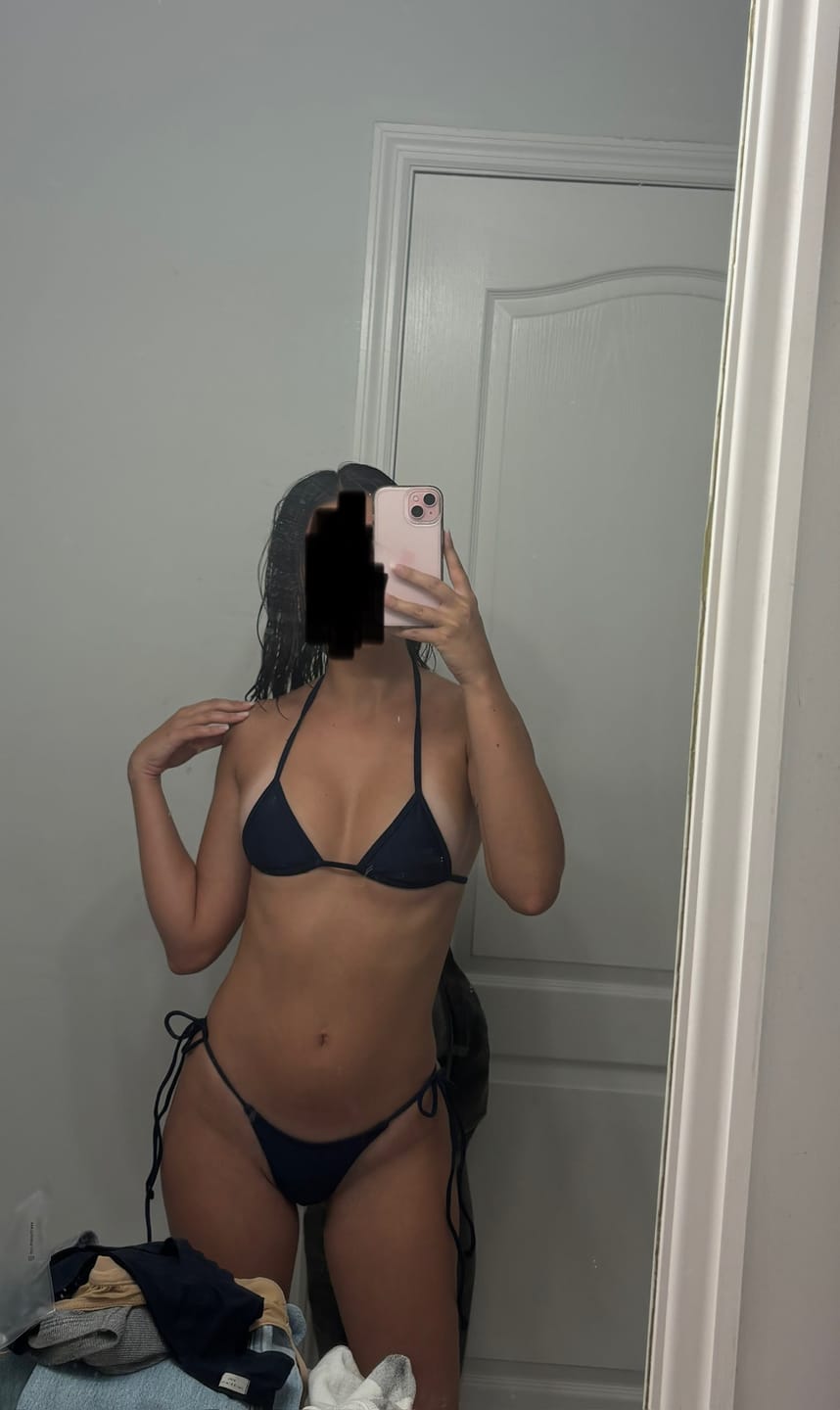 Customer photo review of 001 Bikini Bottoms - Navy Blue