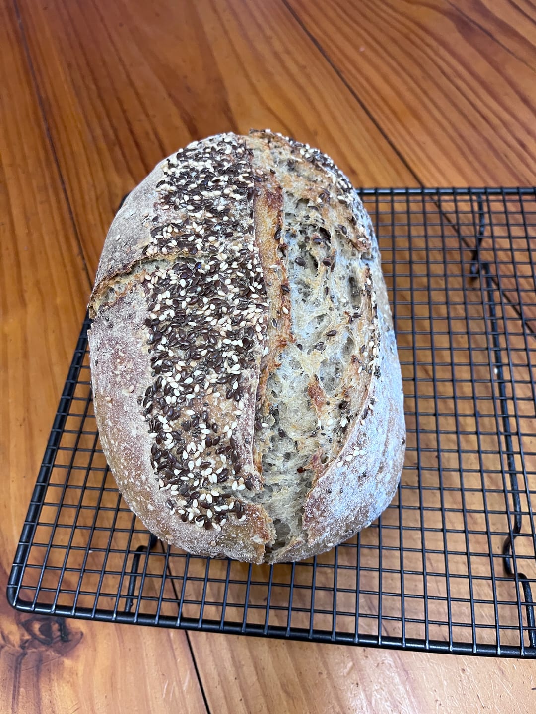 Customer photo review of Sourdough Starter Kit –  Complete Bread Baking Kit for Beginners