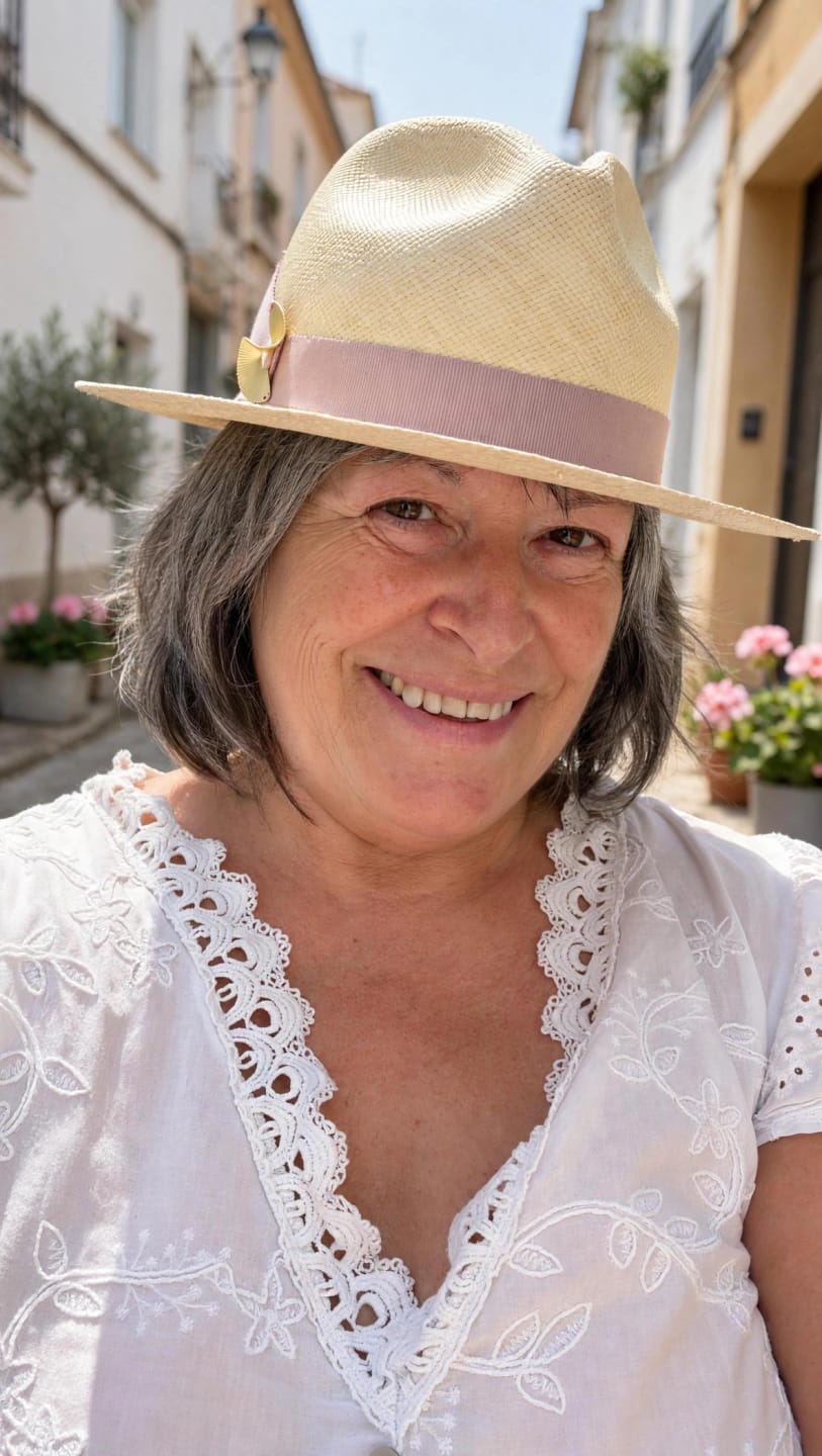 Customer photo review of Panamá Brisa copa fedora detalle Joya