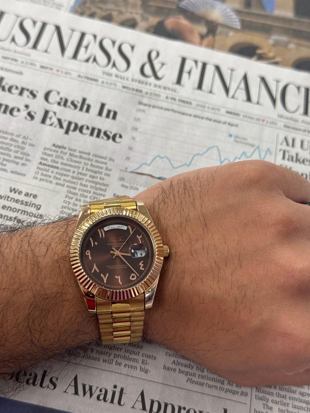 Customer photo review of Lucky Fours® Arabic Santos