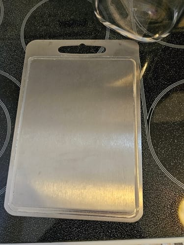 Customer photo review of Nonna's Kitchen - Hand Hammered Titanium Pan