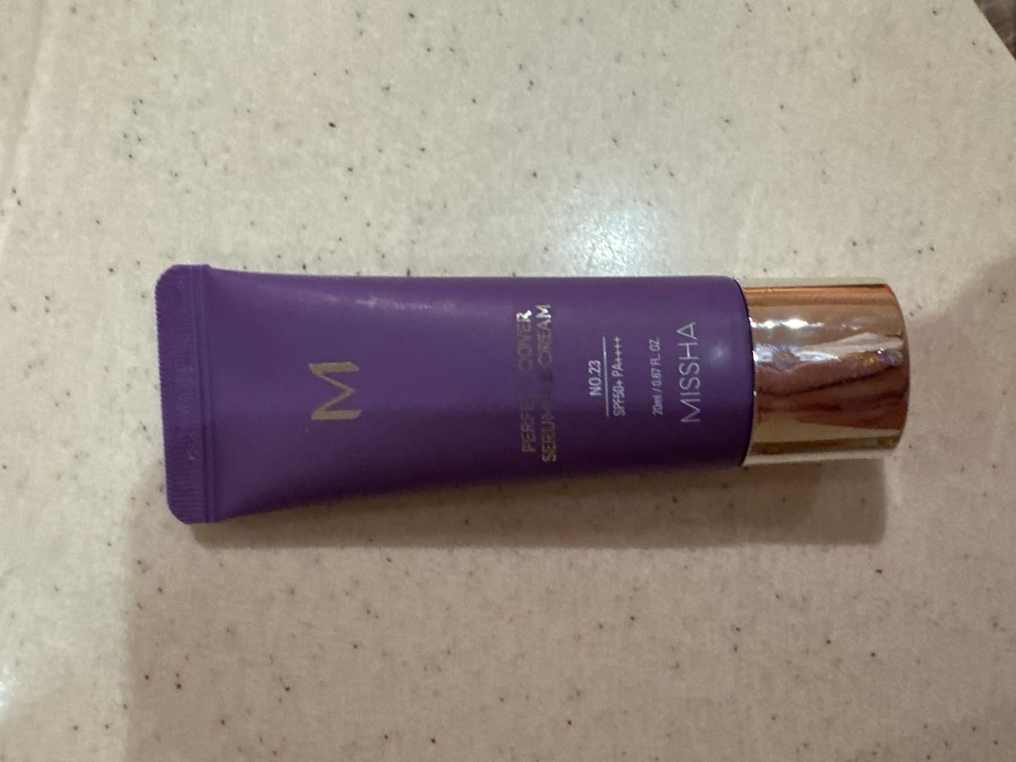 Customer photo review of Tonālais serums MISSHA M Perfect Cover Serum BB Cream