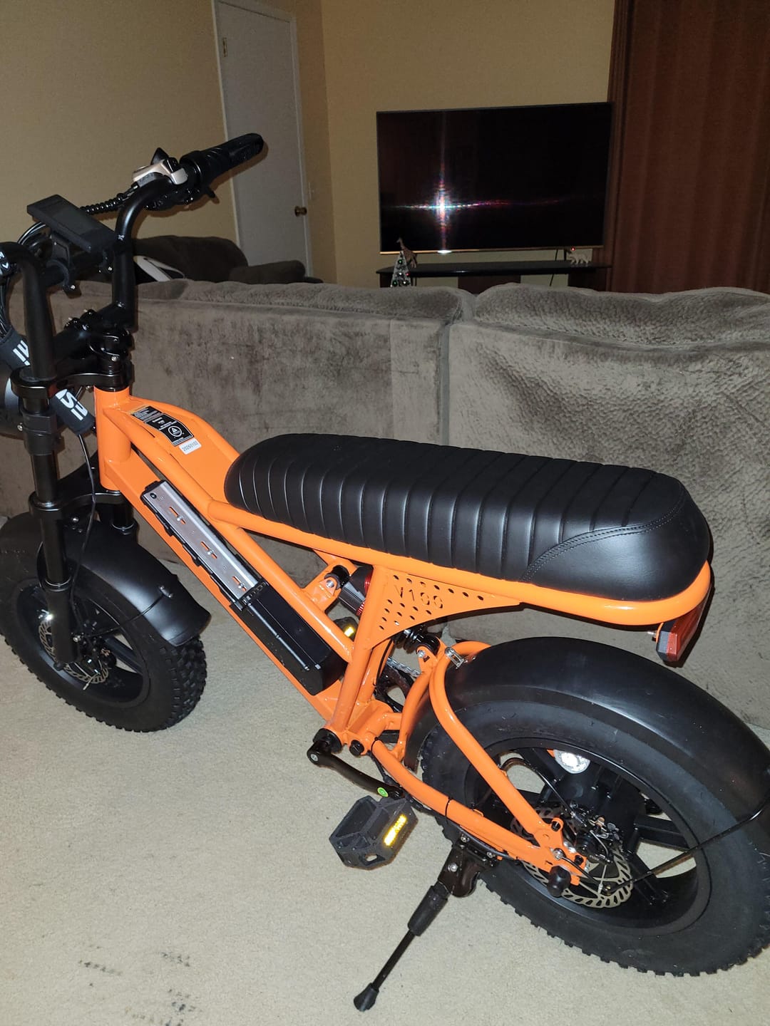 Customer photo review of Eskute® V100 16*4.0" Electric Bike for Kids&Teens