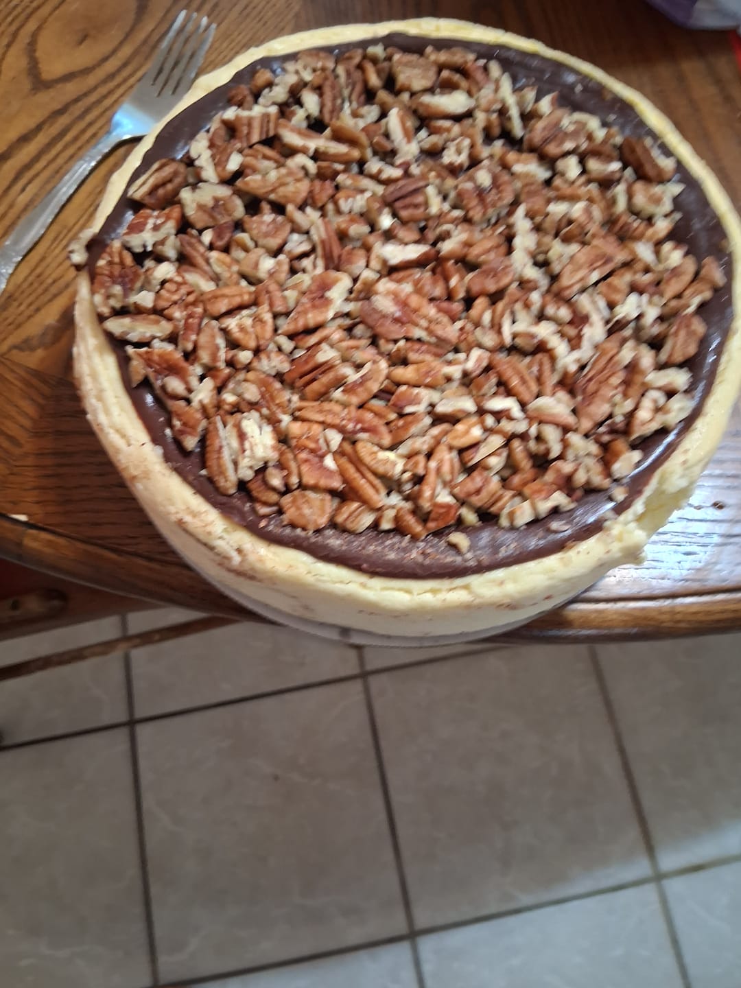Customer photo review of Seasonal Cheesecake - Turtle