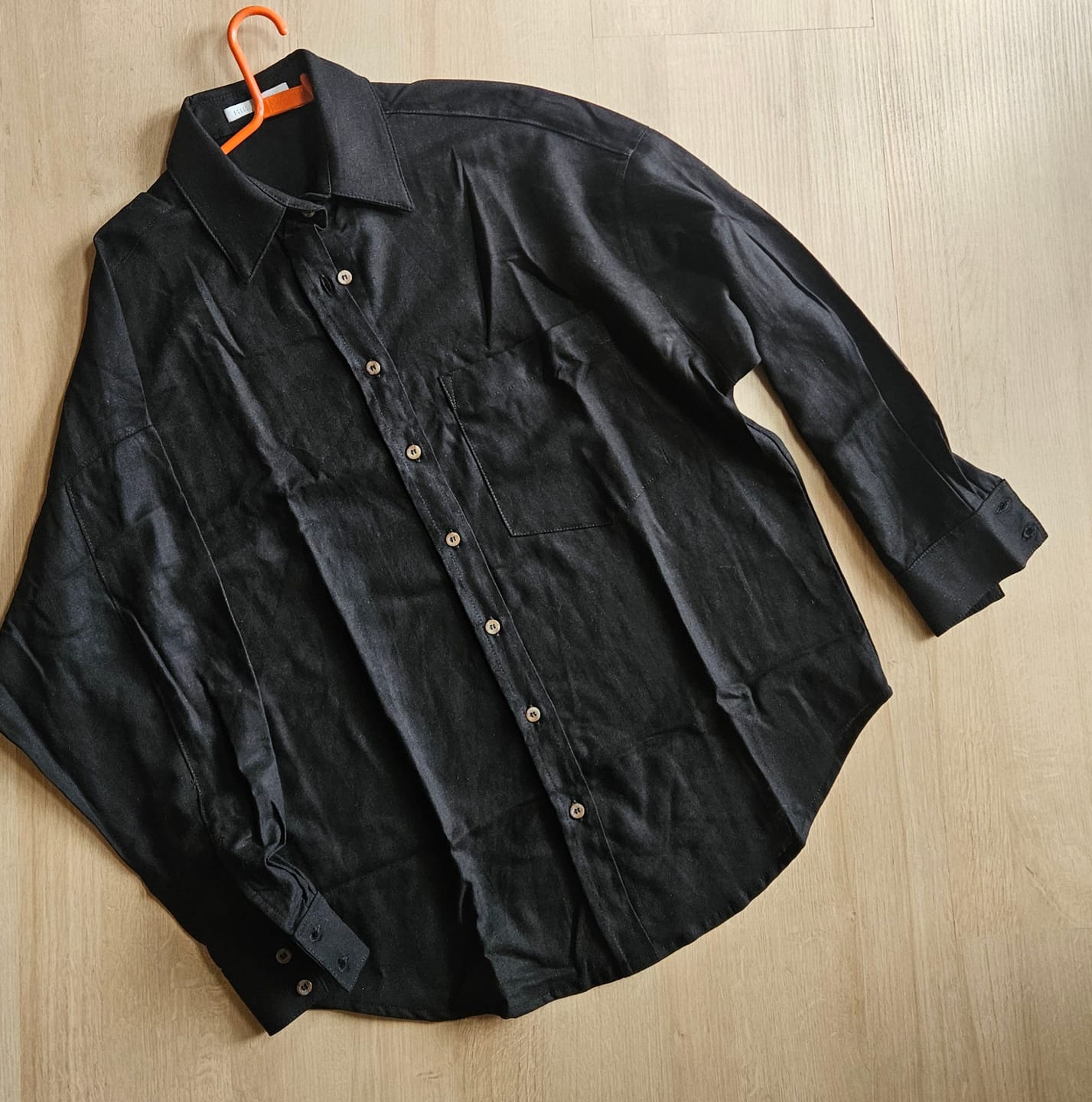 Customer photo review of Camisa Cupuaçu Preta
