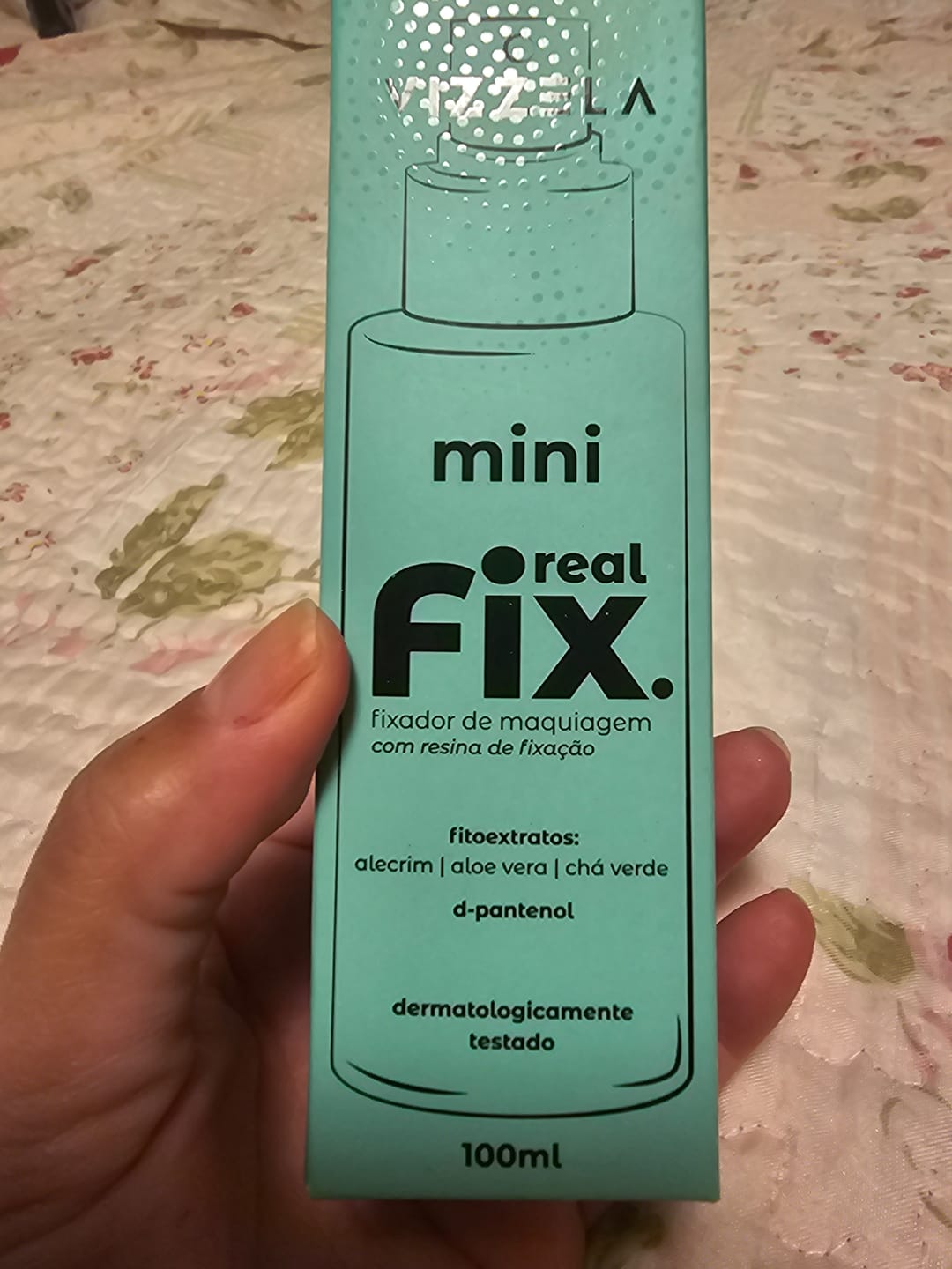 Customer photo review of Mini Fixador De Maquiagem Real Fix