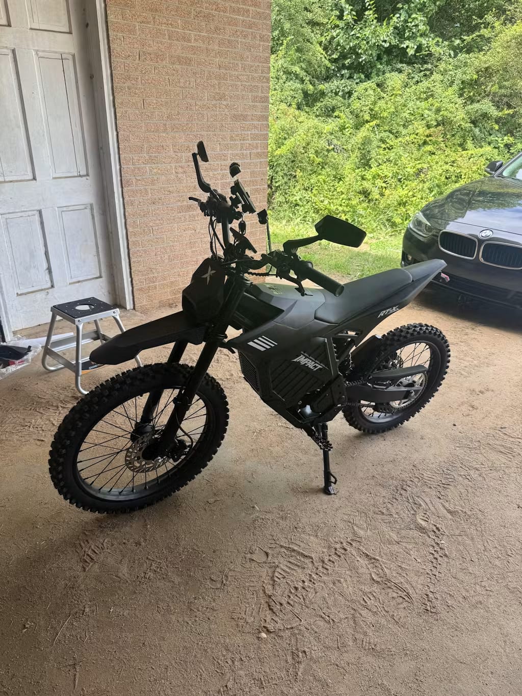 Customer photo review of Eskute® RTX 19"17" 6500W Electric Dirt Bike for Adults