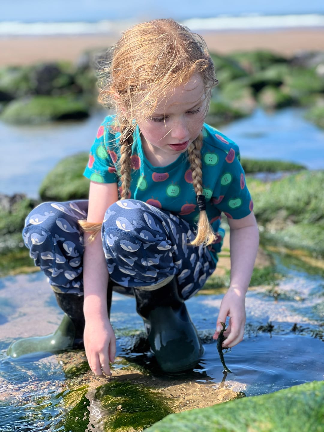 Customer photo review of Singing Whales Organic Comfy Joggers