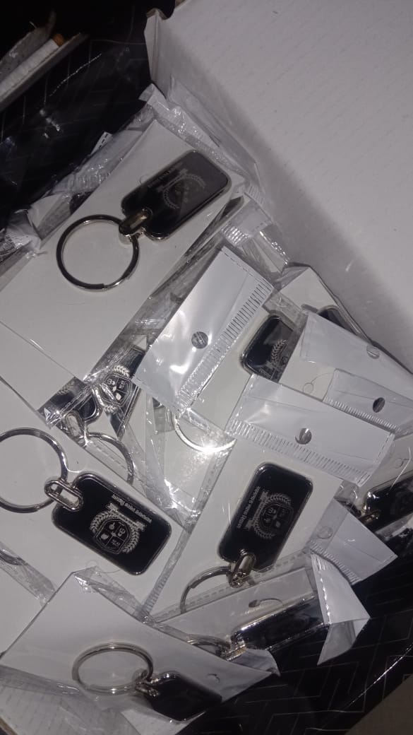 Customer photo review of Premium Metal Keychain | Best for Corporate Gifting | PrintMine.in
