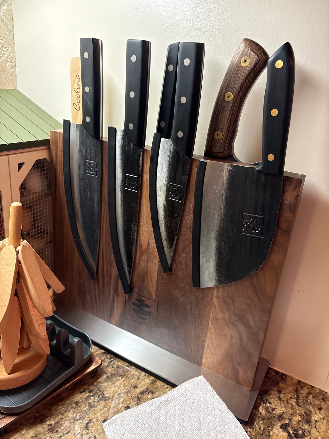 Customer photo review of 5" Fixed Blade